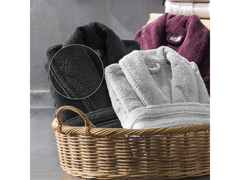 Банный халат ESSENTIALS (ЭССЕНШИАЛС) (антрацит)